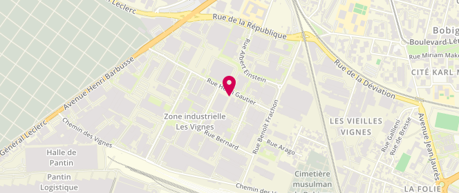 Plan de Nougat Royal, Zone Industrielle Les Vignes
39 Rue Henri Gautier, 93000 Bobigny
