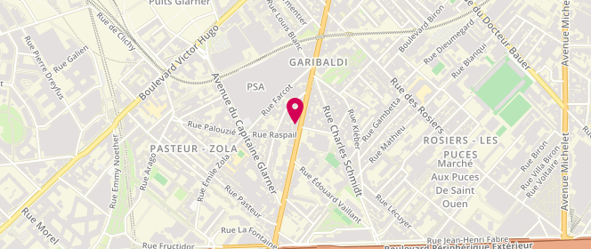 Plan de Le Fournil de Saint Ouen, 100 avenue Gabriel Péri, 93400 Saint-Ouen-sur-Seine