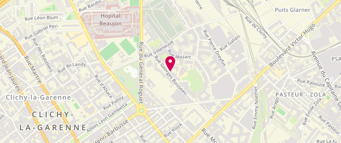 Plan de H.R au Pain Boisseau, 34 Rue Georges Boisseau, 92110 Clichy