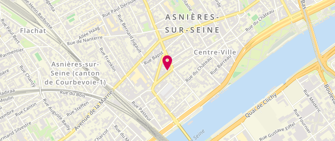 Plan de Boulangerie Boka, 17 Rue Maurice Bokanowski, 92600 Asnières-sur-Seine