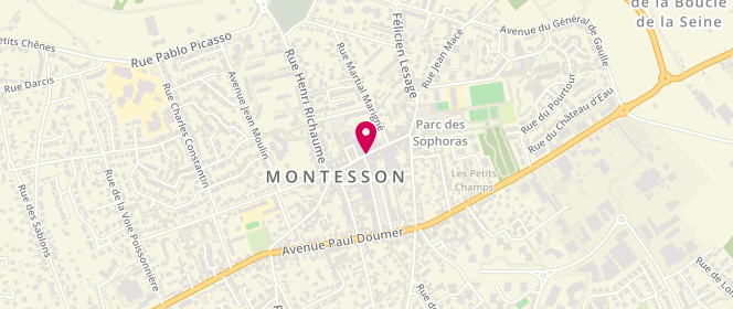 Plan de Au Pompadour - Maison Catarina&Co, 22 Rue du Général Leclerc, 78360 Montesson