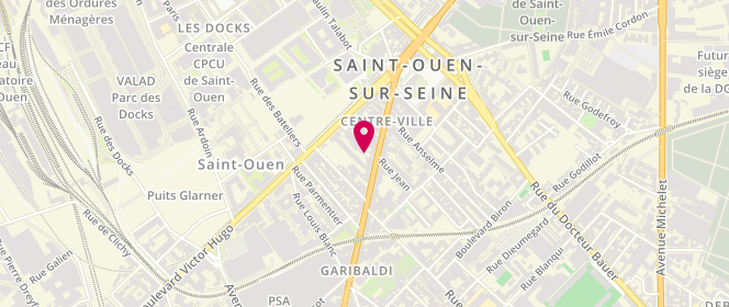 Plan de BLOT Patrick, 49 Rue des Rosiers, 93400 Saint Ouen