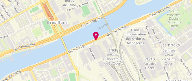 Plan de La Patisserie Cyril Lignac, 4 Quai Seine, 93400 Saint Ouen