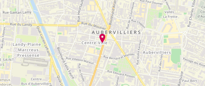 Plan de Aux Délices du Marché, 189 avenue Victor Hugo, 93300 Aubervilliers