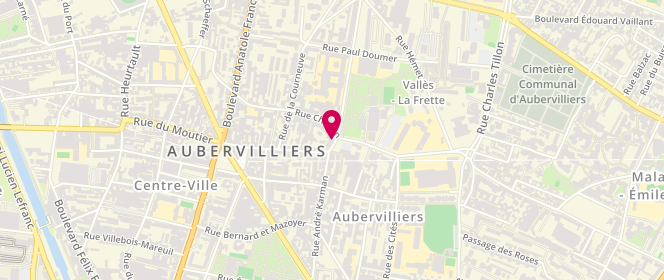 Plan de Fournil de la Mairie, 27 Rue Charron, 93300 Aubervilliers