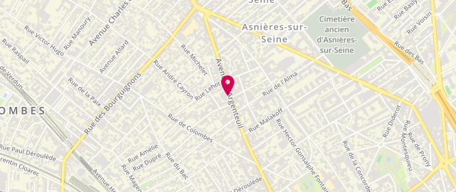 Plan de Gerbe d'Or, 109 avenue d'Argenteuil, 92600 Asnières-sur-Seine