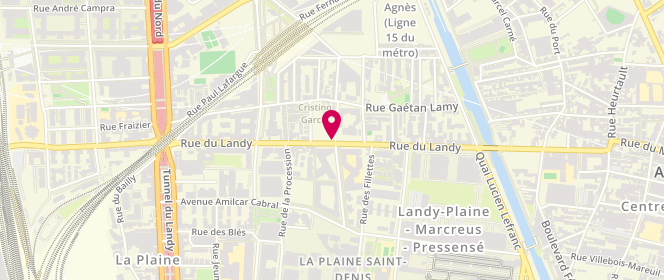 Plan de Maison Honoré, 12 Rue du Landy, 93210 Saint-Denis