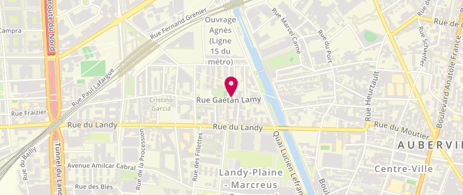 Plan de L'Etoile d'Or, 30 Rue Gaetan Lamy, 93300 Aubervilliers