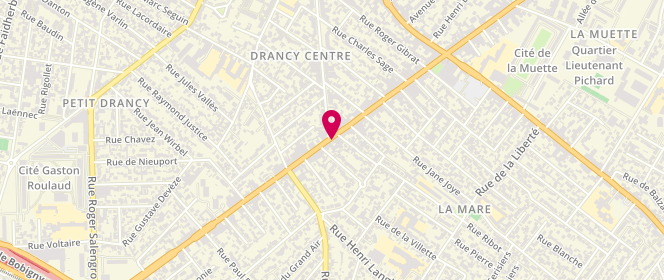 Plan de Les Delices de Drancy, 66 Avenue Henri Barbusse, 93700 Drancy