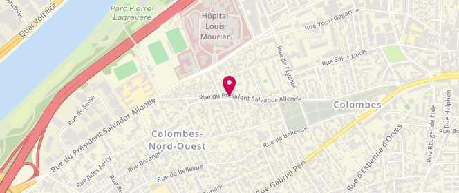Plan de Boulangerie 4 Cerises, 49 Rue du Président Salvador Allende, 92700 Colombes
