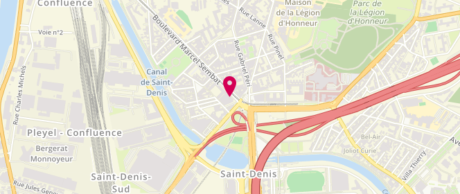 Plan de L' Ami du Pain, 3 Boulevard Marcel Sembat, 93200 Saint-Denis
