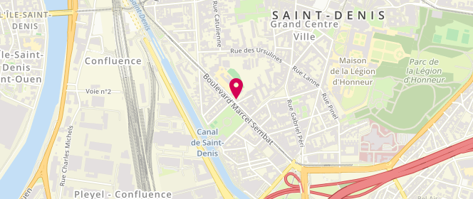 Plan de Le délice pain d'Or, 40 Boulevard Marcel Sembat, 93200 Saint-Denis