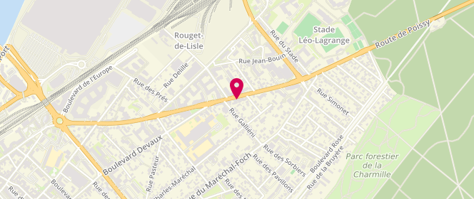 Plan de Maison Bavé, 80 Boulevard Robespierre, 78300 Poissy