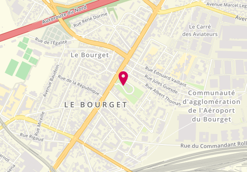 Plan de Les Fournils du Bourget, 102 Avenue de la Division Leclerc, 93350 Le Bourget