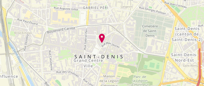 Plan de Paul, 3 Rue Jean Jaurès Ilot 8 Lotissement 34 - Centre Commercial Saint Denis Basilique, 93200 Saint-Denis
