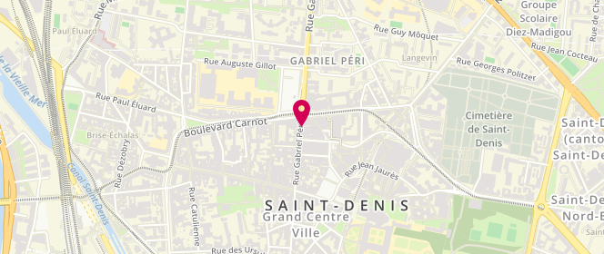 Plan de Basilique Pain Chaud, 6 Pass. Des Étoffes, 93200 Saint-Denis
