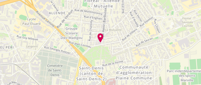 Plan de Zo, 37 Rue Henri Barbusse, 93200 Saint-Denis