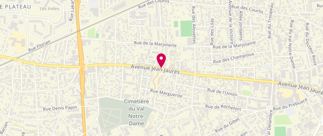 Plan de Le Moulin de Paris, 280 avenue Jean Jaurès, 95100 Argenteuil