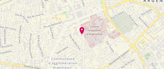 Plan de Le Gourmet, 79 avenue Maurice Utrillo, 95100 Argenteuil