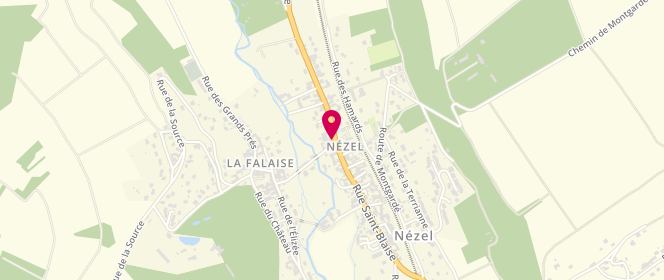 Plan de Le Fournil de Nezel, 28 Rue Saint-Blaise, 78410 Nézel