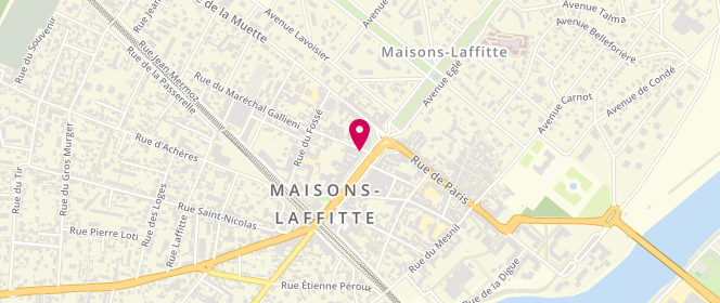 Plan de SAS Tarot, 18 Avenue de Longueil, 78600 Maisons-Laffitte