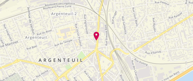 Plan de NDS Boulangerie, 5 Boulevard Jean Allemane, 95100 Argenteuil