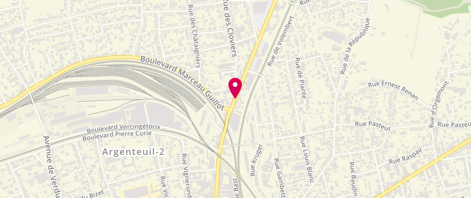 Plan de Boulangerie la baguette magique, 78 Boulevard Jean Allemane, 95100 Argenteuil