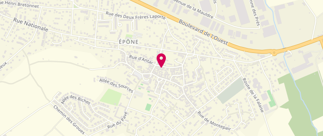 Plan de Les Epis d'Epone, 27 Rue de la Geôle, 78680 Épône