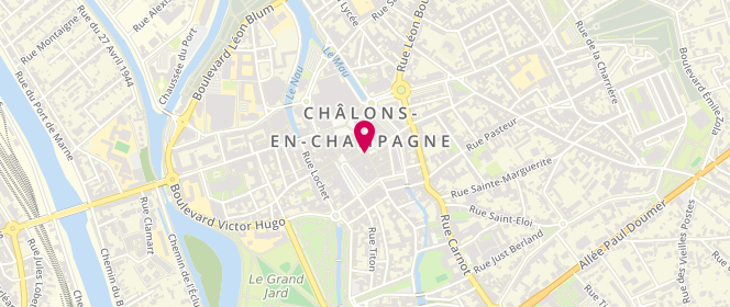 Plan de CHAUMEILLE Philippe, 8 Orfeuil, 51000 Châlons-en-Champagne