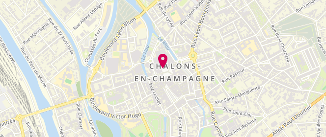 Plan de La Mie Câline, 16 place du Maréchal Foch, 51000 Châlons-en-Champagne