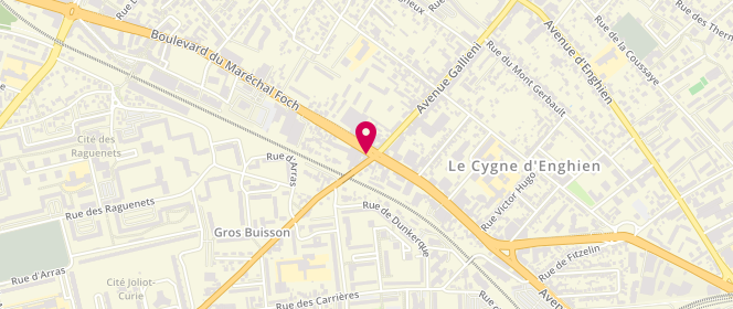 Plan de Boulangerie du Cygne, 121 avenue Joffre, 93800 Épinay-sur-Seine