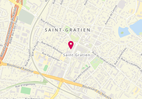 Plan de Banette, 16 Rue Berthie Albrecht, 95210 Saint-Gratien