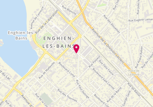 Plan de L'Evasion Gourmande, 8 Rue de l'Abbe Henocque, 95880 Enghien-les-Bains