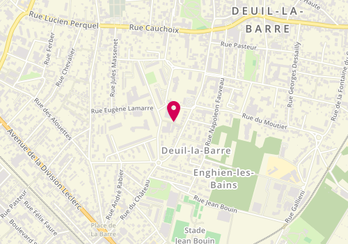 Plan de Boulangerie du marché, 63 avenue Mathieu Chazotte, 95170 Deuil-la-Barre