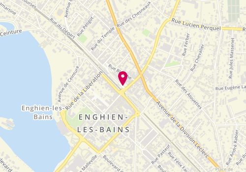 Plan de Mouillette - Boulangerie au Levain, 4 Bis Rue du Départ, 95880 Enghien-les-Bains