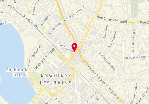 Plan de Boulangerie Savarino, 8 Rue du Général de Gaulle, 95880 Enghien-les-Bains