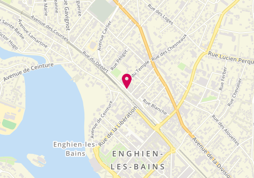 Plan de Le Fournil de Louisa, 36 Rue du Départ, 95880 Enghien-les-Bains