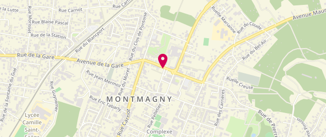 Plan de Au Bon Fournil, Centre, 95360 Montmagny
