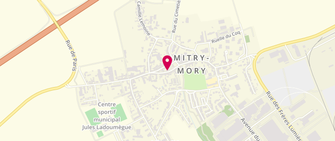 Plan de La gourmandise de Mitry, 22 Rue Paul Vaillant Couturier, 77290 Mitry-Mory