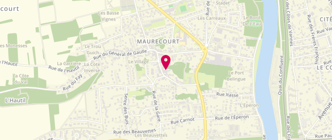 Plan de Le Moulin de Maurecourt, 13 Rue du Marechal Leclerc, 78780 Maurecourt