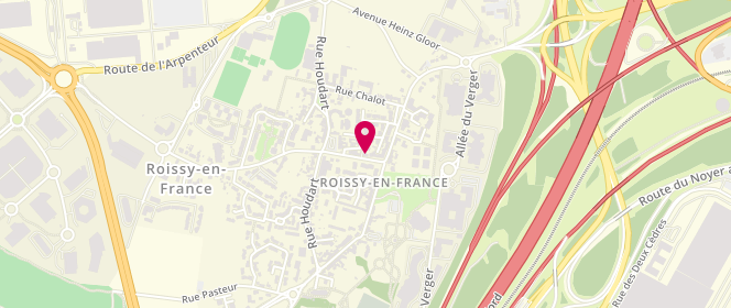 Plan de Les Douceurs de Roissy, 8 Rue Dorval, 95700 Roissy-en-France