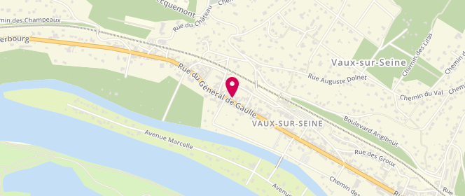 Plan de Boulangerie Hamon, 262 Rue du Général de Gaulle, 78740 Vaux-sur-Seine