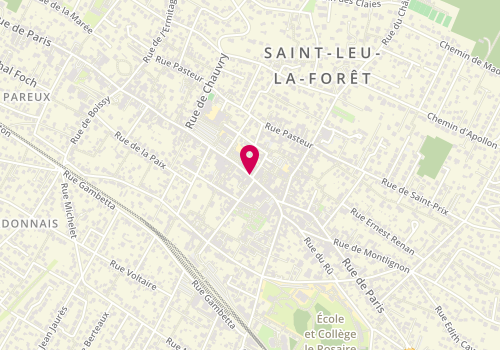 Plan de Les Larmes d'Osiris, 30 Rue du Général Leclerc, 95320 Saint-Leu-la-Forêt