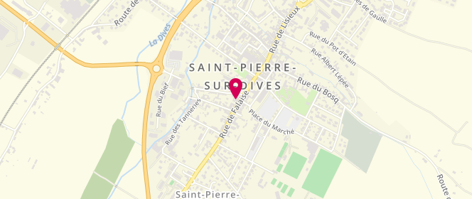 Plan de Boulangerie Lilou, 55 Rue de Falaise, 14170 Saint-Pierre-en-Auge