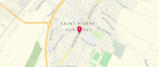 Plan de L'Essentiel, 58 Rue de Falaise, 14170 Saint-Pierre-en-Auge