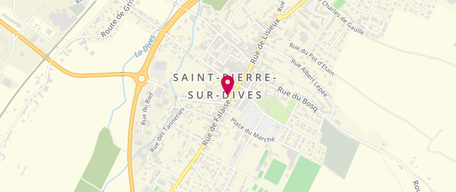 Plan de Boulangerie Lilou, 39 Rue de Falaise, 14170 Saint-Pierre-en-Auge
