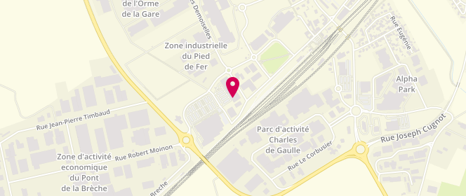 Plan de Boulangerie Marie Blachère, 7 avenue Jacques Anquetil, 95190 Goussainville