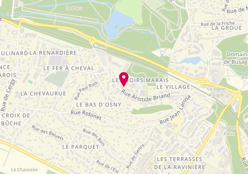 Plan de Coppet Saint-Ger, 44 Rue Aristide Briand, 95520 Osny