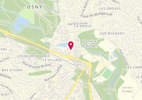 Plan de Boulangerie Expertise, 14 Rue Pasteur, 95520 Osny