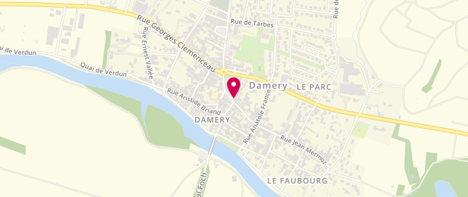Plan de Les délices de la Fontaine, 5 Rue Pasteur, 51480 Damery
